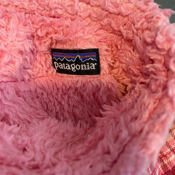 Patagonia baby girl ski 12 month bottoms winter insulated winter pants plaid - Picture 2 of 5